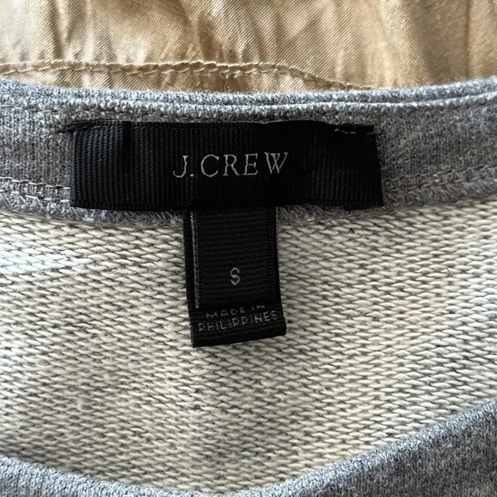 J. Crew | Ruffle Sleeve Long Sleeve top Size S